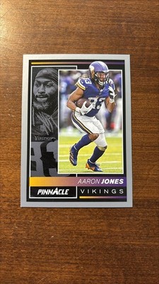 Aaron Jones 2024 Panini Encore Pinnacle Silver #129 UTEP Packers Vikings /150