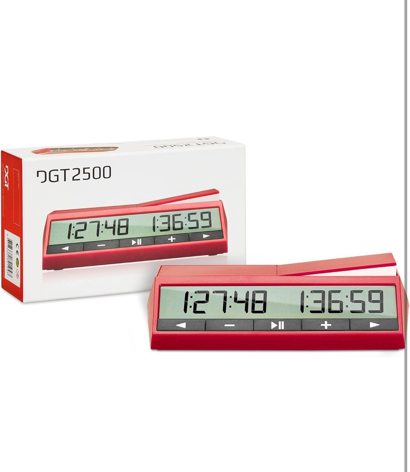 DGT 2500 Official FIDE Digital Chess Clock FACTORY SEALED 