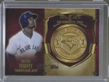 2015 Topps Update First Home Run Medallions Dalton Pompey #FHRM-24 1c7