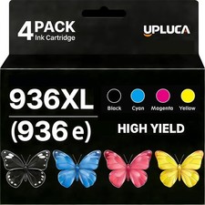 936XL 936e Ink Cartridge Combo Pack For HP OfficeJet Pro 9125e 9120e 9730e 9135e