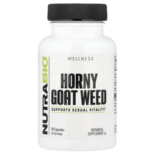 Horny Goat Weed, 90 Capsules (500 mg per Capsule)