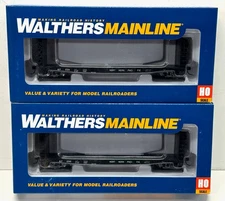 Walthers HO 2 NP Northern Pacific 53' GSC Bulkhead Flat Cars. 910-5910, 5911-New