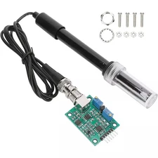 95% relative humidity pH0-14 Value Detect Sensor Module pH Electrode Probe BNC