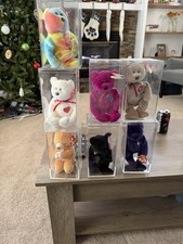 Vintage Beanie Baby Lot of 16. All Sealed In Boxes. No Clue If Valuable