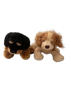 Set Of 2 Ganz Heritage Collection Plush Dogs Dodger Cocker Spaniel No Code Lot