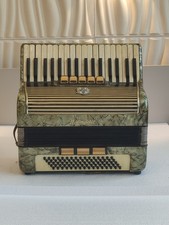  Piano accordion akkordeon WeltmeisterGIGANTILI 80 bass-DEFECTIVE,FOR REPAIR
