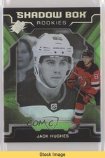 2019-20 SPx Shadow Box Rookies Jack Hughes #S-JH READ 8tn