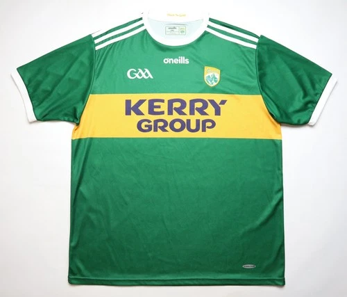 Ciarrai Kerry GAA 2018/2019 Home Gaelic Shirt Kit Jersey Green O’Neills size 2XL