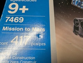 LEGO Discovery Mission to Mars 7469 In 2003 New Retired
