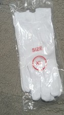 White XL Costume Gloves for Parties, Theater, Halloween, Cosplay, Formal Events