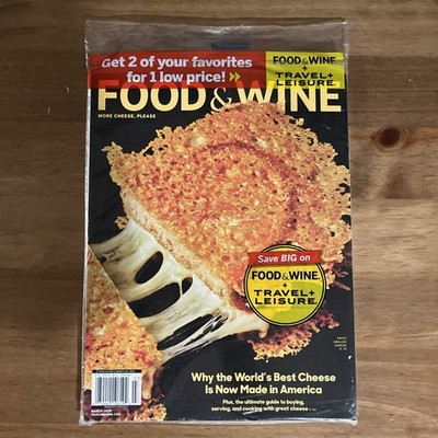 Food & Wine + Travel & Leisure Editions Lot March 2026 Sealed 2 for 1 Deal