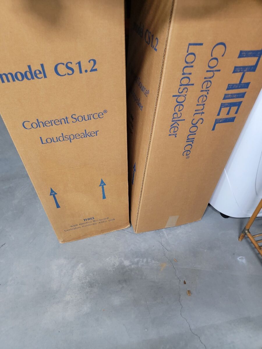 Thiel CS 1.2 Speakers | eBay Thiel CS 1.2 Speakers | eBay