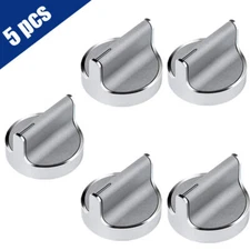 5 Pcs Replacement Burner Control Knob for Whirlpool Gas Stove Knobs 10594481