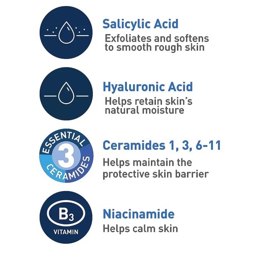 CeraVe Jabón Facial para Acné, Limpiador para Acné con Ácido Salicílico y Arcilla Purificante, 8FL - Imagen 4 de 4