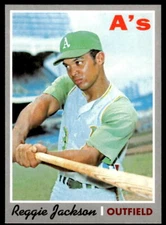 2011 Topps Reggie Jackson #60YOT-19 60 Years of Topps REPRINT Oakland Athletics
