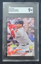 2018 Topps Vintage Stock #18 Rafael Devers Rookie /99 SGC 9 🔥SP🔥Pop. 1 ,0^🔥