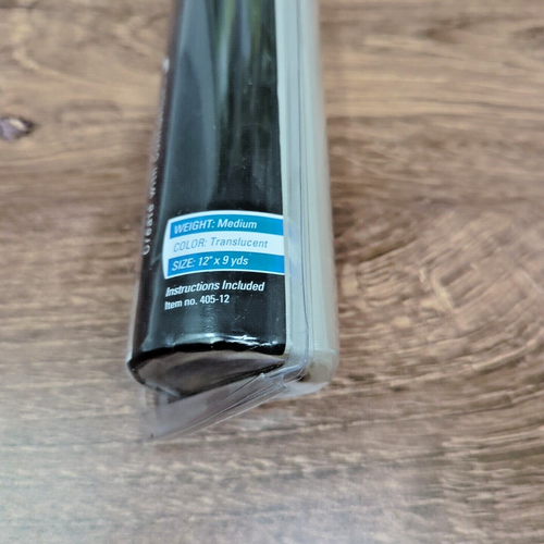 Embroidery Stabilizer Sulky Tear-Easy White  12''x11yds & Super Solvy  12''x9yds - Picture 4 of 11