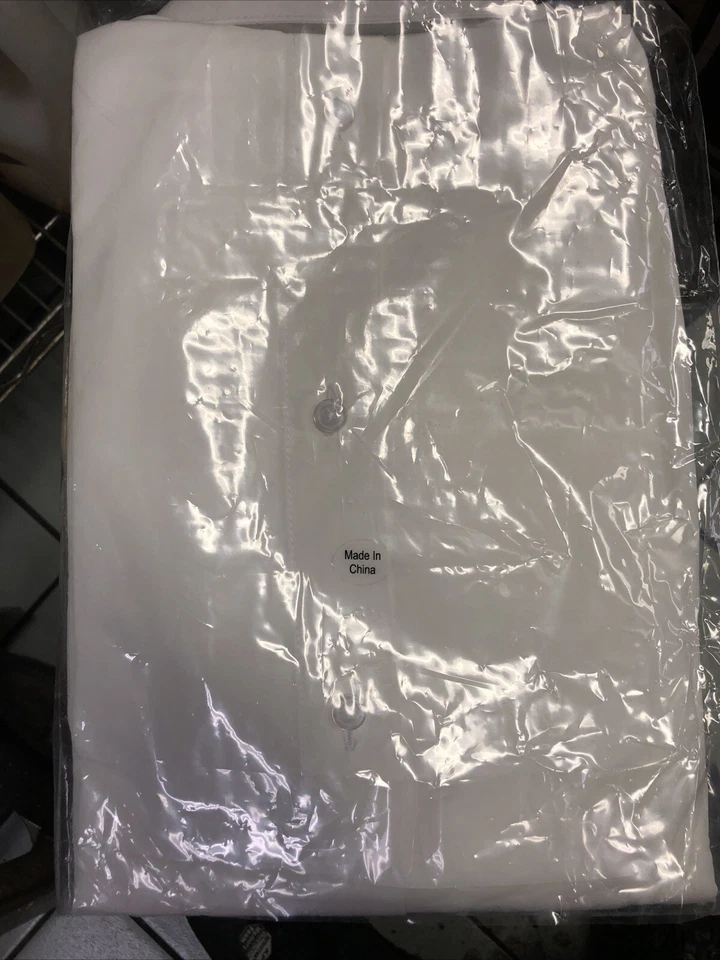 Camisa Kyle Thomas By Henry Segal Blanca Abotonada Manga Larga Talla XL 36/37 NUEVA Foto 4 de 4