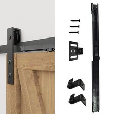 Barn Door Soft Close Mechanism Easy to Install Slide Track Sliding Door