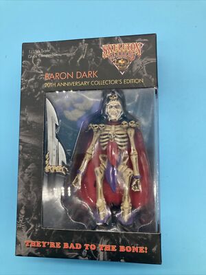 Skeleton Warriors Baron Dark Figure New