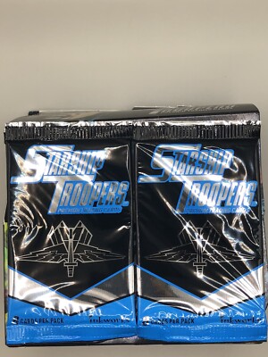 1997 Starship Troopers Movie Premium Trading Cards. (2) Unopened