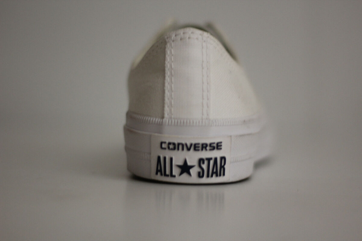 Star Chuck Converse II Monochrome Lunarlon White - 5.5US (S27) eBay