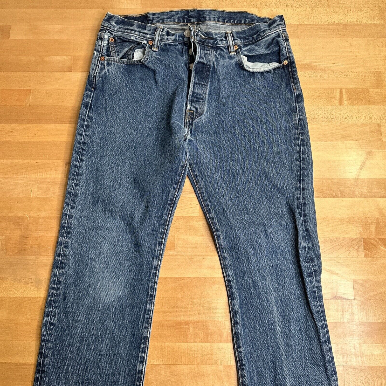 Vintage Levis 501 XX Jeans 35x34 - image 3