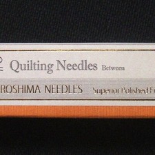 Tulip Quilter's Delight: 6 Pack Size 8 Hiroshima Needles with Superior Polished