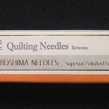 Tulip Quilter's Delight: 6 Pack Size 8 Hiroshima Needles with Superior Polished