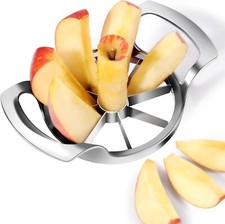 Apple Slicer, 8-Slice Apple Slicer Corer,Easy to Use, Time-Saving, Stainless ...