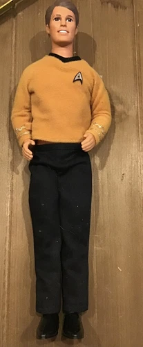 Vintage Barbie Star Trek Collector Edition Commander Ken Doll Mattel 1968