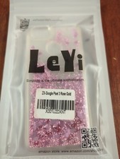 LeYi ZX Rose Gold Pink Float Ies Silicone Cover For Google Pixel 3 Phone Case