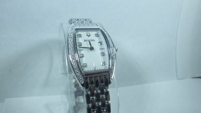 Bulova 96R244 Women\'s Diamond Accented SS Watch Bulova 96R244 Women main image 4
