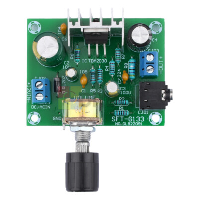 20W TDA2030A Mono Power Audio Amplifier Board HiFi Amplifier Home Theater 9-20V