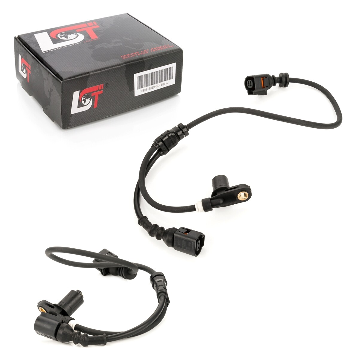 2x ABS Sensor Wheel Speed Sensor Set Front for VW Sharan 7M 2001-2002