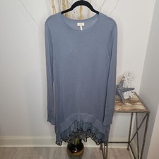 LOGO By Lori Goldstein Dress Womens Small 