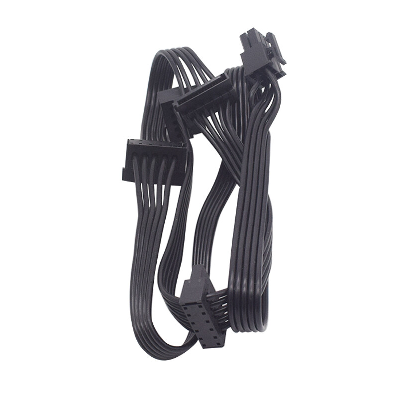 Original Corsair Only 6 PIN to 4 SATA Modular Cable 34-0 00665 | eBay