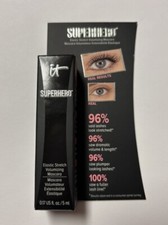 IT Cosmetics Superhero Volumizing Mascara Super Black 0.17 oz/5ml Trial/Travelsz