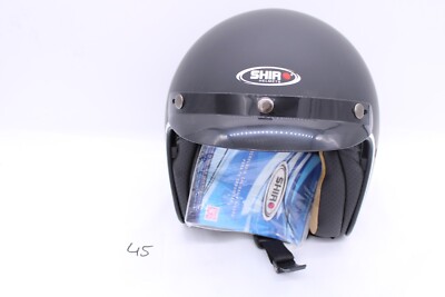 Shiro SH 235 Helm Motorradhelm Jethelm Sonnenblende matt Gr. XS NEU