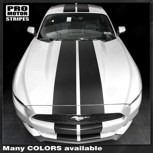 Ford Mustang 2013-2017 Over The Top Double Rally Stripes (Choose Color) - Bild 1 von 3