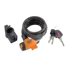 Image of Sekura Cycle Cable Lock - 10mm x 185cm - With 3 Keys - SPORT DIRECT SLK7351