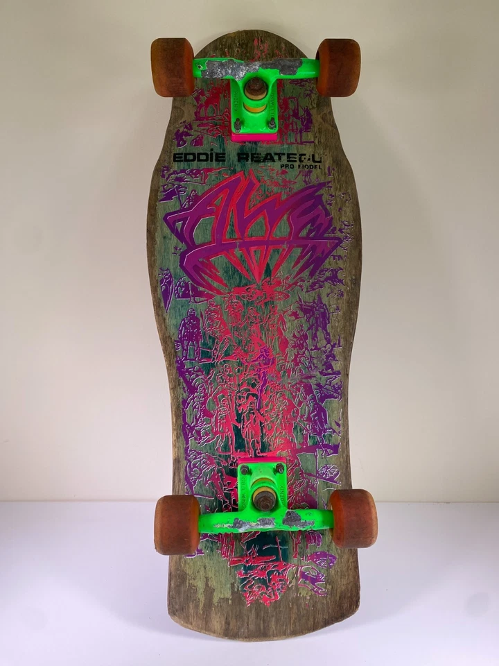 Vintage Alva Eddie Reategui Pro Series Skateboard all Original - Ultra Rare 80's - Image 1 of 4