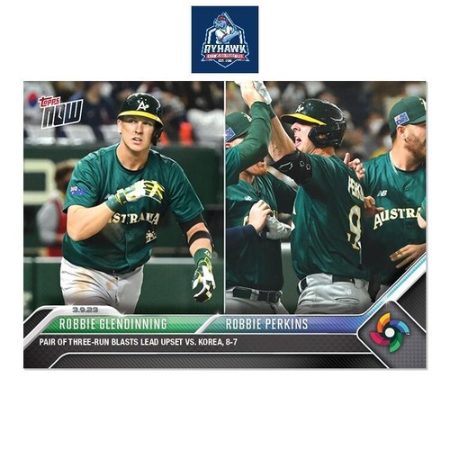 2023 Topps Now WBC-6 Robbie Glendinning / ROBBIE PERKINS