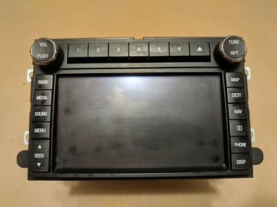 2010 Ford F250 Edge OEM Radio AM-FM Stereo CD w/Navigation  AL1T-18K931AD