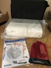 Epson PowerLite 77c S5 Series Projector White Excellent In Case Used Once