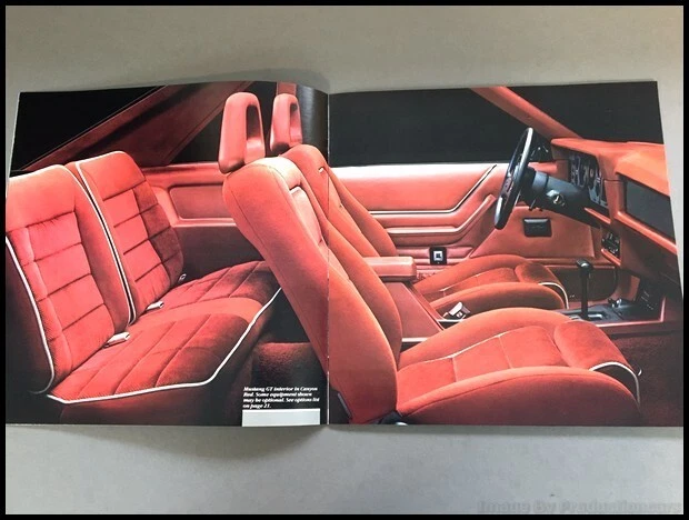 1986 Ford Mustang 24-page Original Sales Brochure Catalog - GT SVO - Image 4 of 4