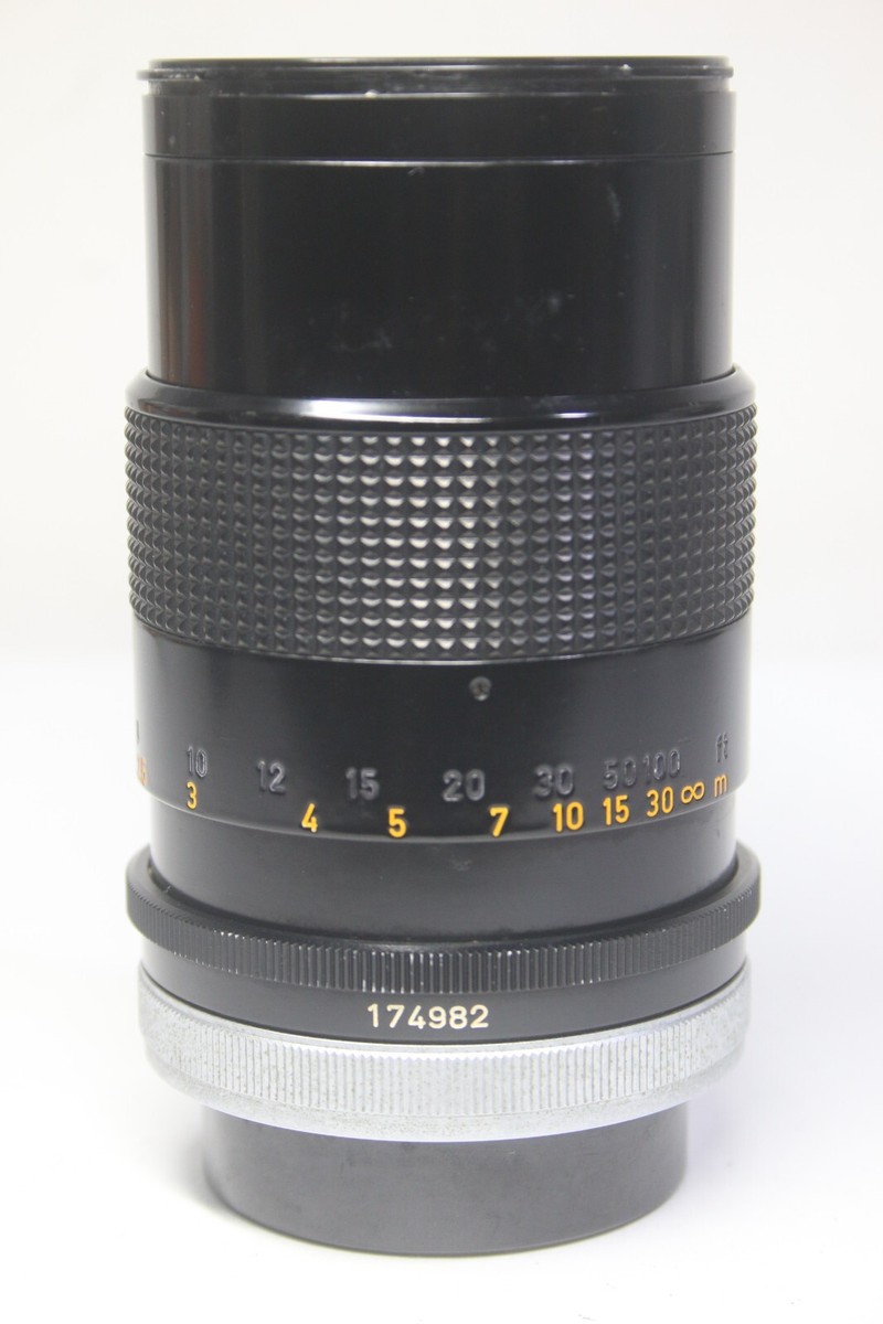 Canon AE-1 SLR 35mm Film Camera Silver + FD 135mm F/3.5 S.C