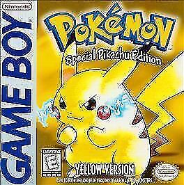 Cartucho - Fita Pokemon Yellow Edição Especial com Caixa Original