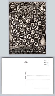 Mosaic Ceiling of Santa Costanza Rome Vintage Postcard E. Richter Roma