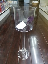 Jumbo Gigante Grande Grande Florero Plástico Centro de Mesa Boda Novia Ducha Especial Víspera
